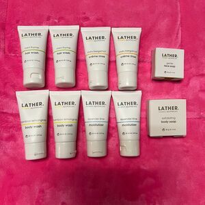 Lather Modern Apothecary Travel Toiletry Bundle new